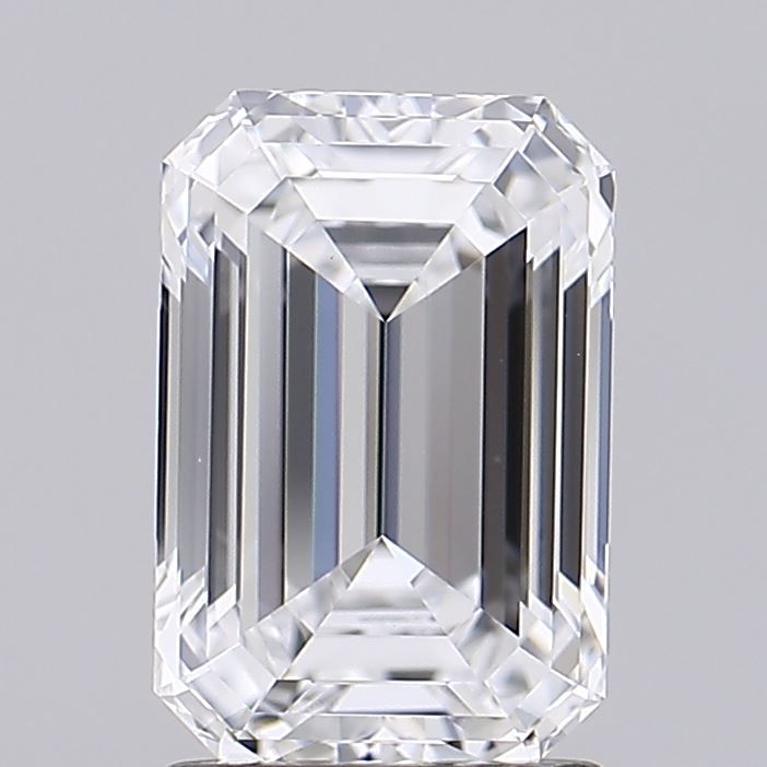 Emerald Lab-Grown Diamond 2.06ct D IF