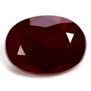 Oval Red Ruby 1.72ct loose gemstone