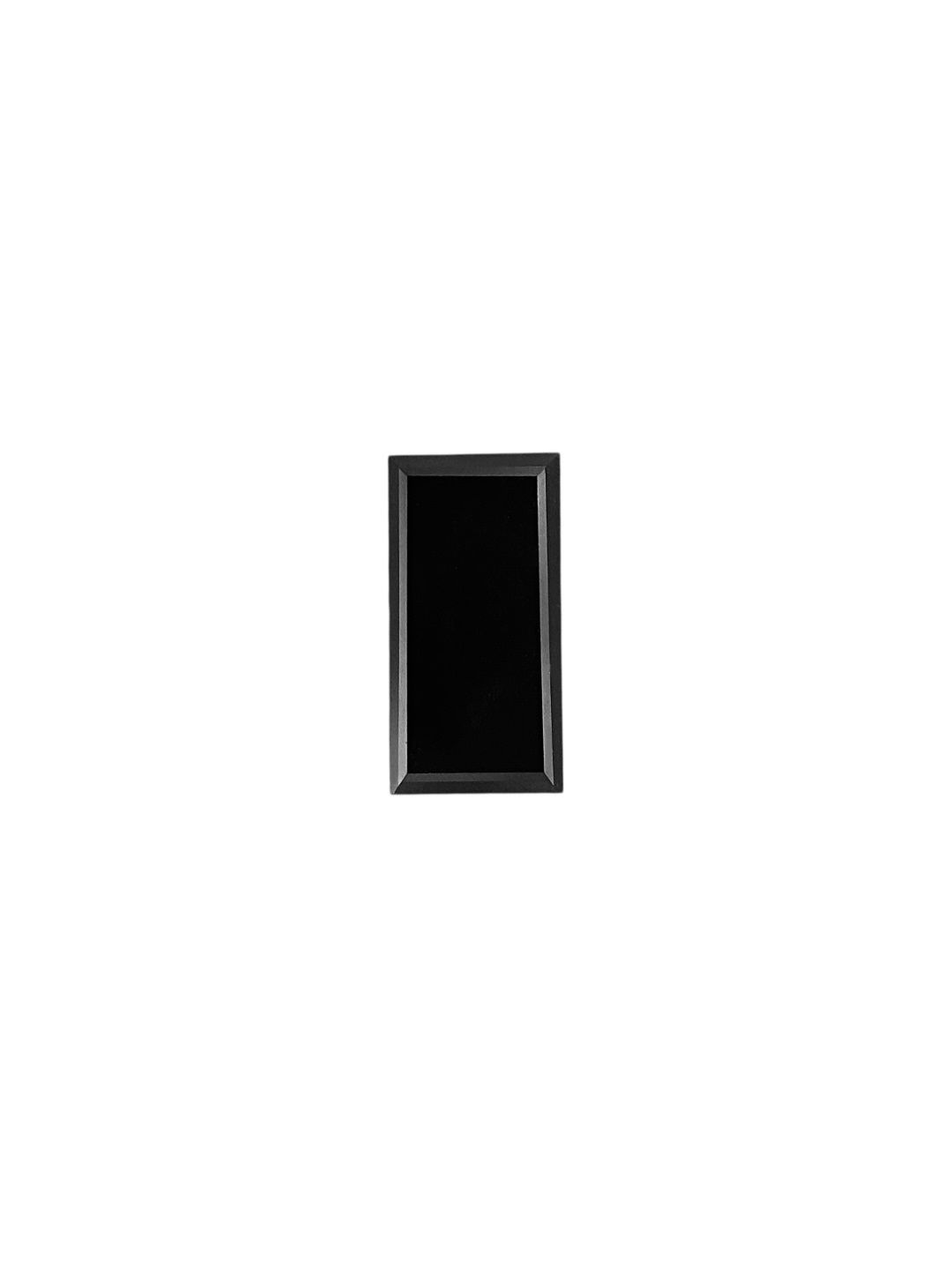 Baguette Fancy Black Natural Diamond 0.19ct VVS2 loose diamond