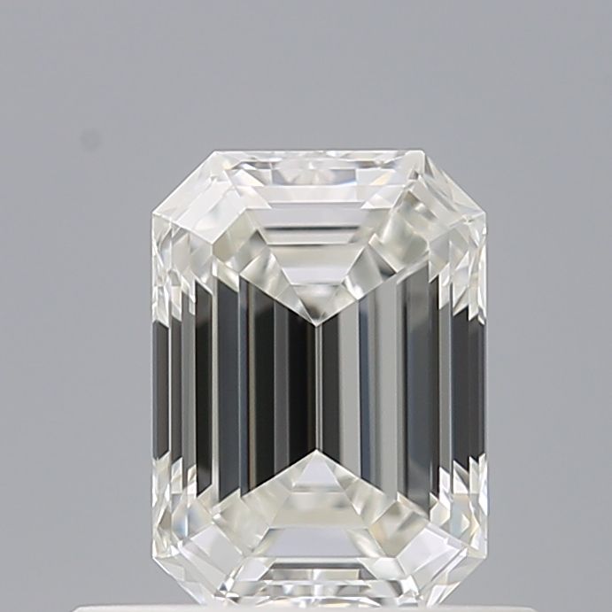 Emerald Natural Diamond 0.52ct F IF