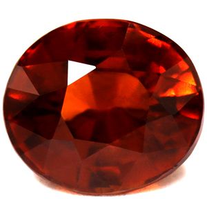 Oval Orange Garnet 6.83ct loose gemstone