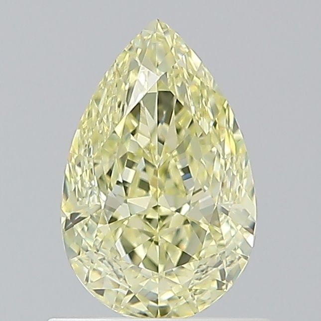 Pear Fancy Light Yellow Natural Diamond 1.01ct VVS1 loose diamond