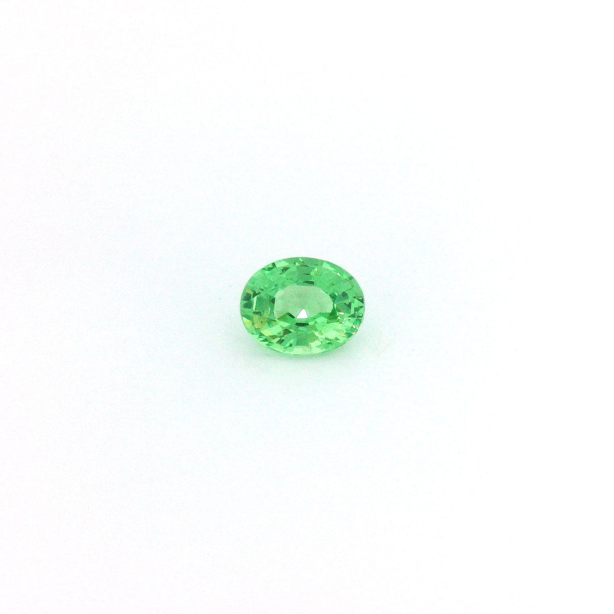 Oval Green Garnet 0.42ct loose gemstone