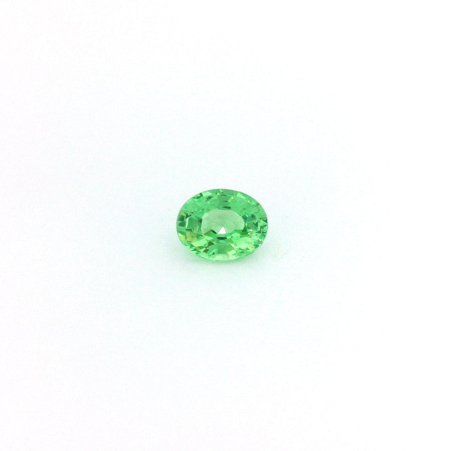 Oval Green Garnet 0.42ct loose gemstone