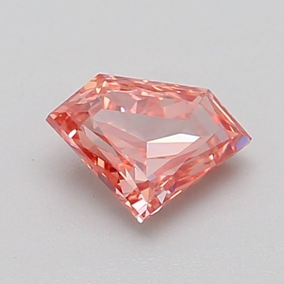 Pentagonal Fancy Intense Pink Lab-grown Diamond 0.56ct VS2 loose diamond