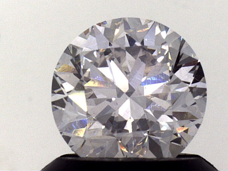 Round Fancy Deep Orangey Pink Natural Diamond 1ct SI2 loose diamond