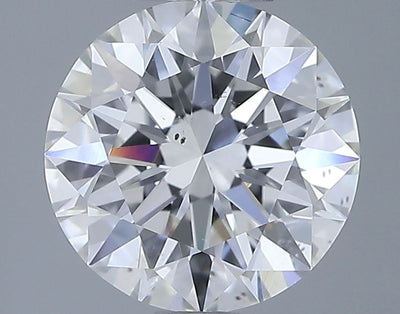 Round Natural Diamond 1.75ct H VS2