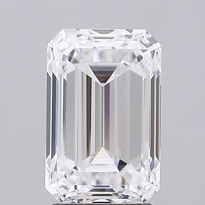 Emerald Lab-Grown Diamond 3.09ct D IF