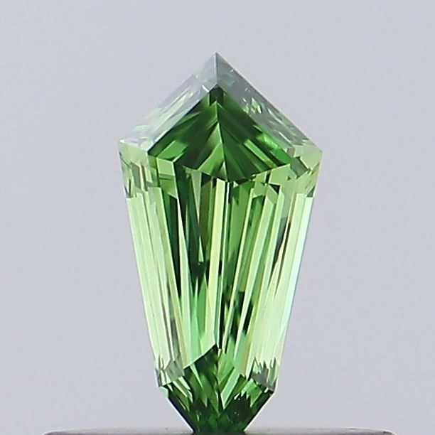 Shield Fancy Vivid Green Lab-grown Diamond 0.27ct VS1 loose diamond