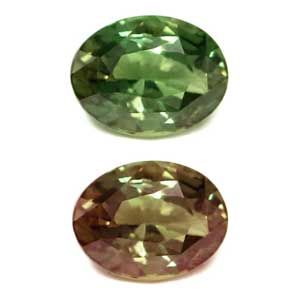 Oval Green Alexandrite 0.62ct loose gemstone
