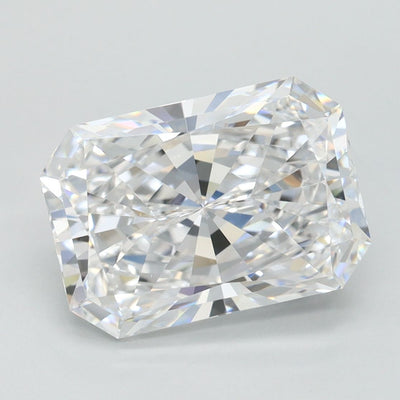 Radiant Lab-Grown Diamond 2.89ct D FL