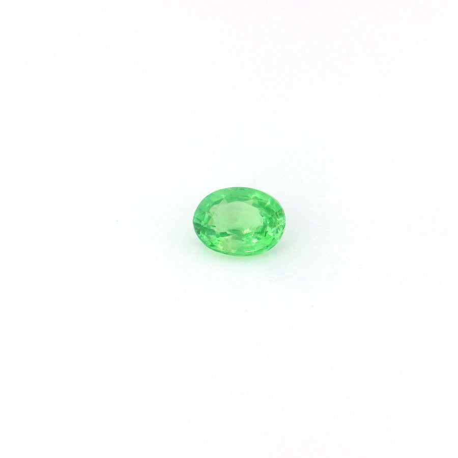 Oval Green Garnet 0.38ct loose gemstone
