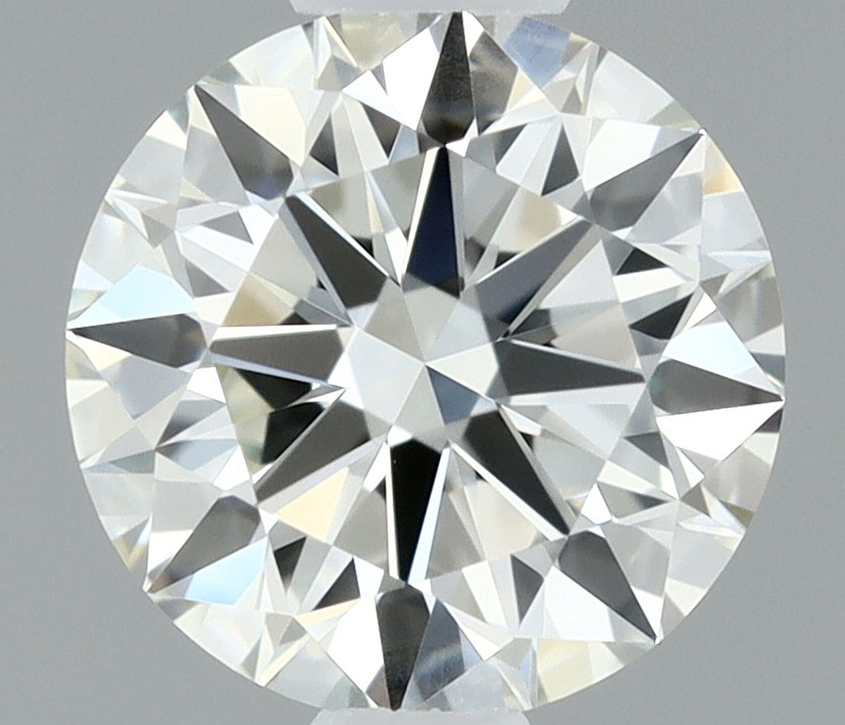 Round Natural Diamond 0.52ct H IF