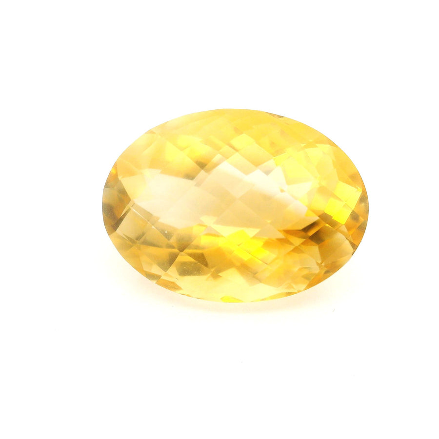 Oval Yellow Citrine 12.93ct loose gemstone