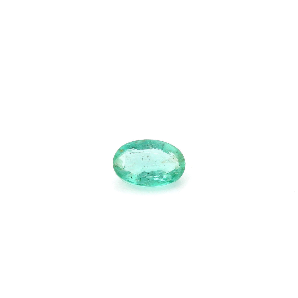 Oval Green Emerald 0.46ct loose gemstone