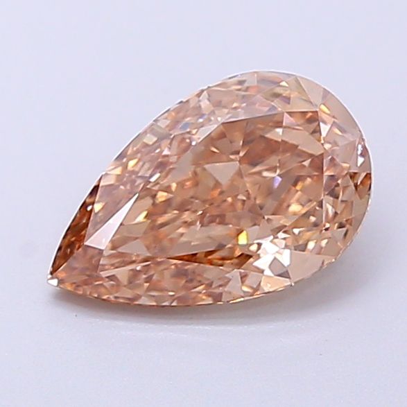 Pear Fancy Brown Lab-grown Diamond 1.03ct VS1 loose diamond