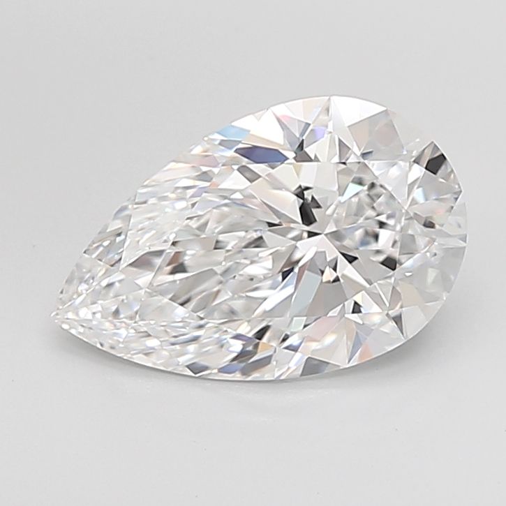 Pear Lab-Grown Diamond 3.41ct D VVS1