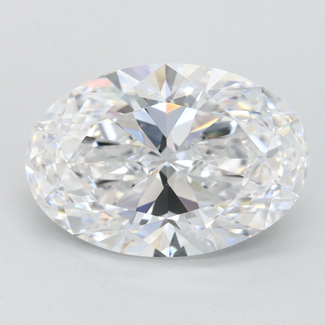 Oval Lab-Grown Diamond 2.67ct D IF