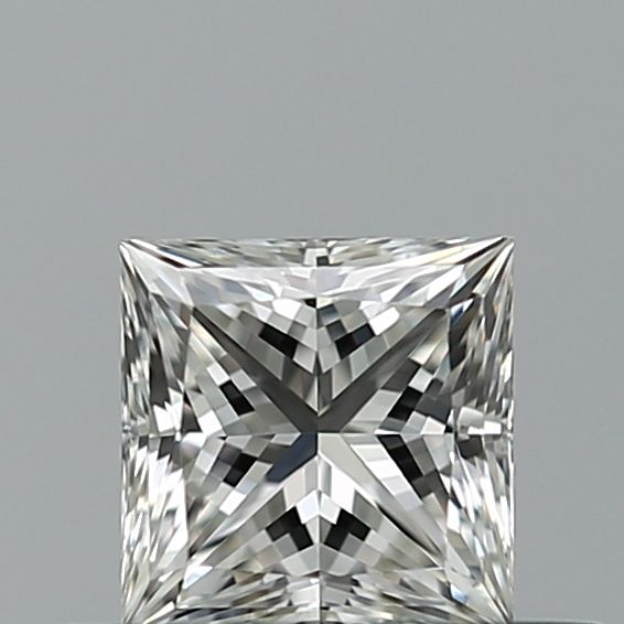 Princess Natural Diamond 0.41ct F IF