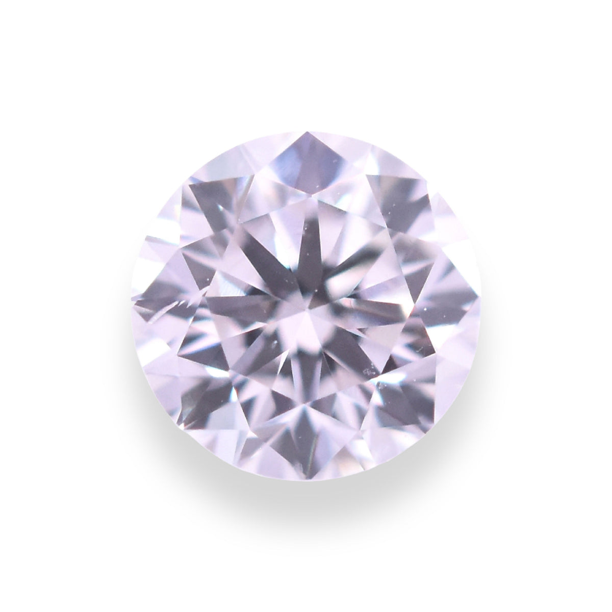 Round Faint Pink Natural Diamond 0.33ct SI1 loose diamond