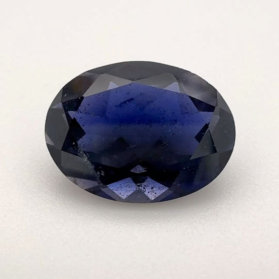 Oval Blue Iolite 3.275ct loose gemstone