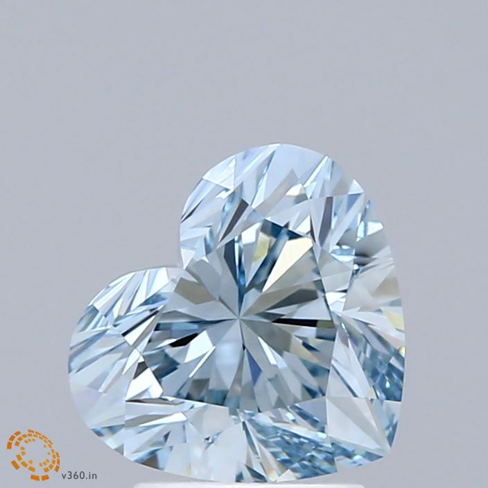 Heart Fancy Intense Blue Lab-grown Diamond 2.15ct VVS2 loose diamond
