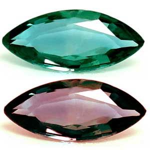 Marquise Green Alexandrite 0.11ct loose gemstone