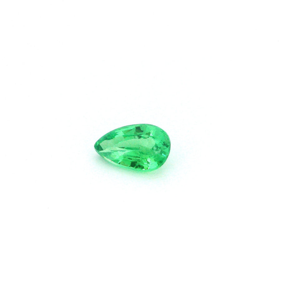 Pear Green Garnet 0.76ct loose gemstone