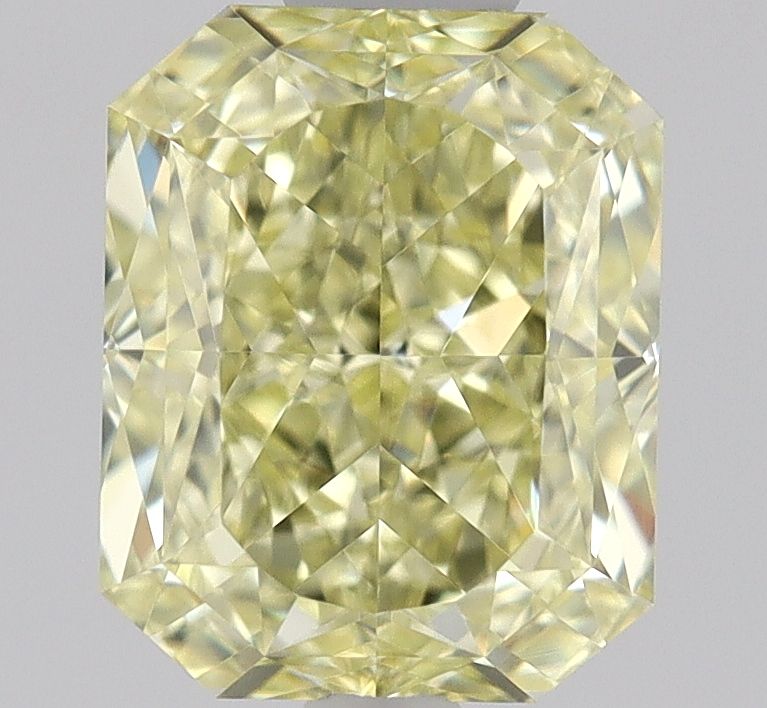Radiant Fancy Yellow Natural Diamond 1ct VVS1 loose diamond