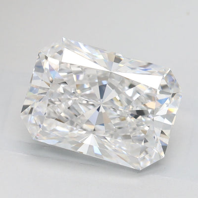 Radiant Lab-Grown Diamond 3.39ct D VVS1