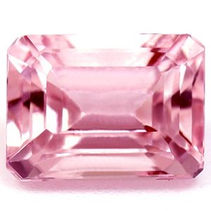Emerald Pink Morganite 1.28ct loose gemstone
