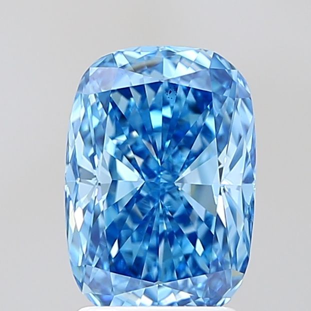 Cushion Fancy Vivid Blue Lab-grown Diamond 2.36ct VS2 loose diamond