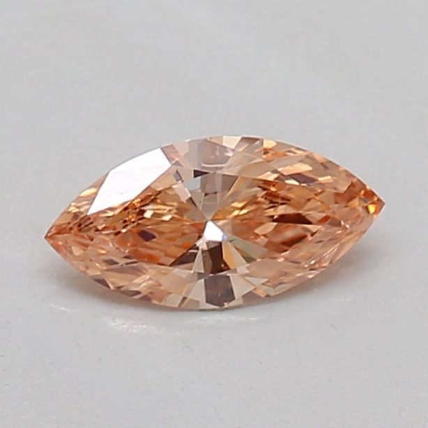 Marquise Fancy Brown Lab-grown Diamond 0.21ct VS2 loose diamond