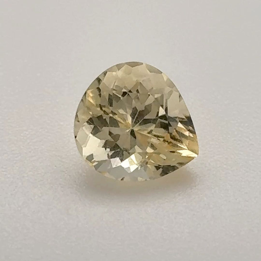 Pear Yellow Topaz 1.075ct loose gemstone
