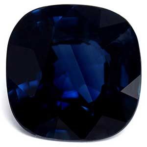 Cushion Blue Sapphire 2.78ct loose gemstone
