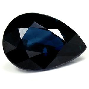 Pear Blue Sapphire 2.48ct loose gemstone