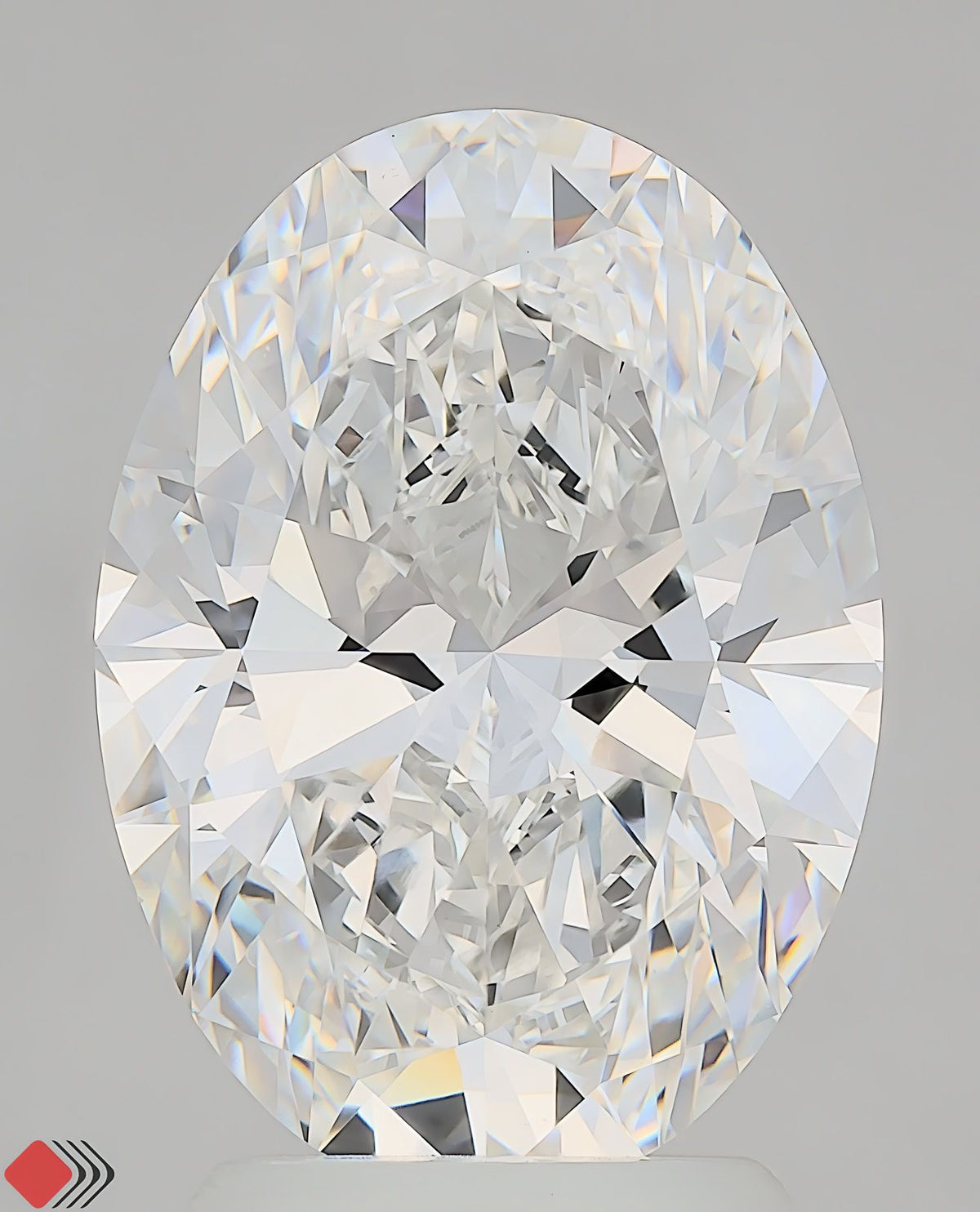Oval Lab-Grown Diamond 3.05ct E VVS1