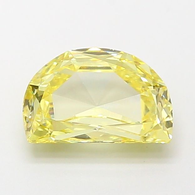 Half Moon Fancy Yellow Lab-grown Diamond 1.64ct VS2 loose diamond