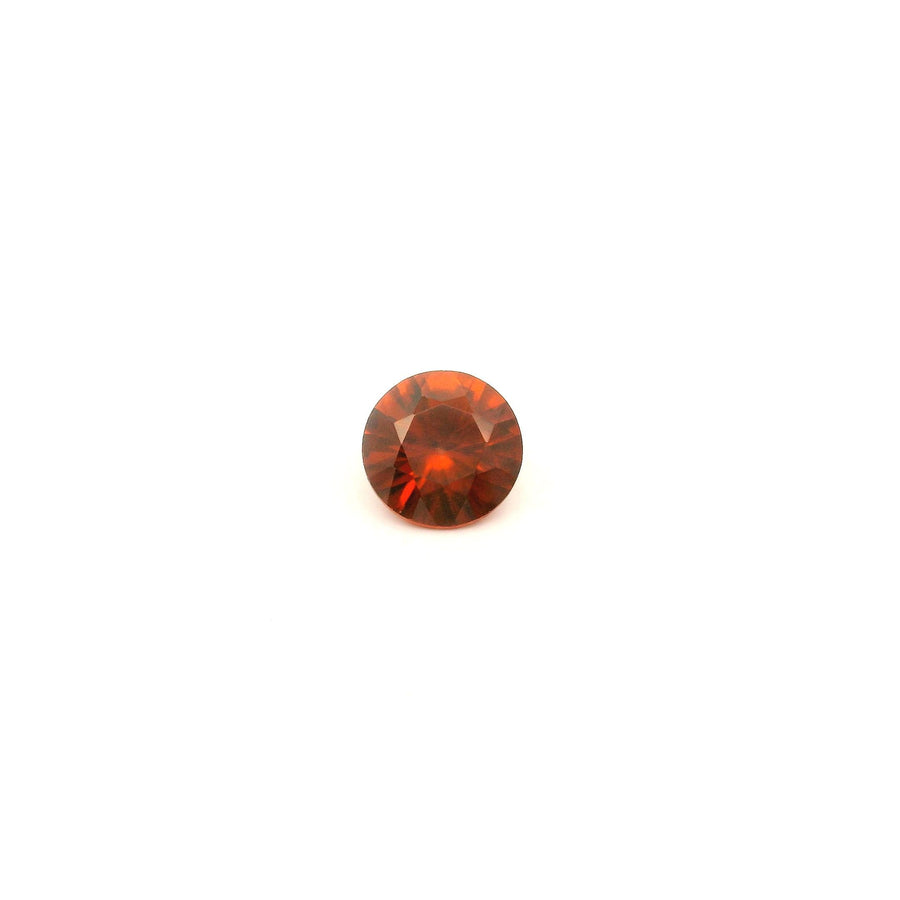 Round Brown Zircon 1.13ct loose gemstone