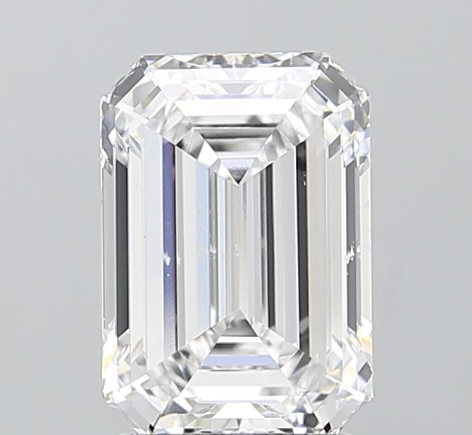 Emerald Lab-Grown Diamond 2.55ct D VVS1