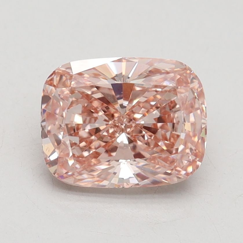Cushion Fancy Pinkish Brown Lab-grown Diamond 1.59ct VS1 loose diamond