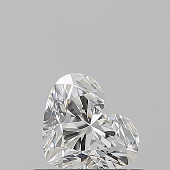 Heart Natural Diamond 0.51ct I IF