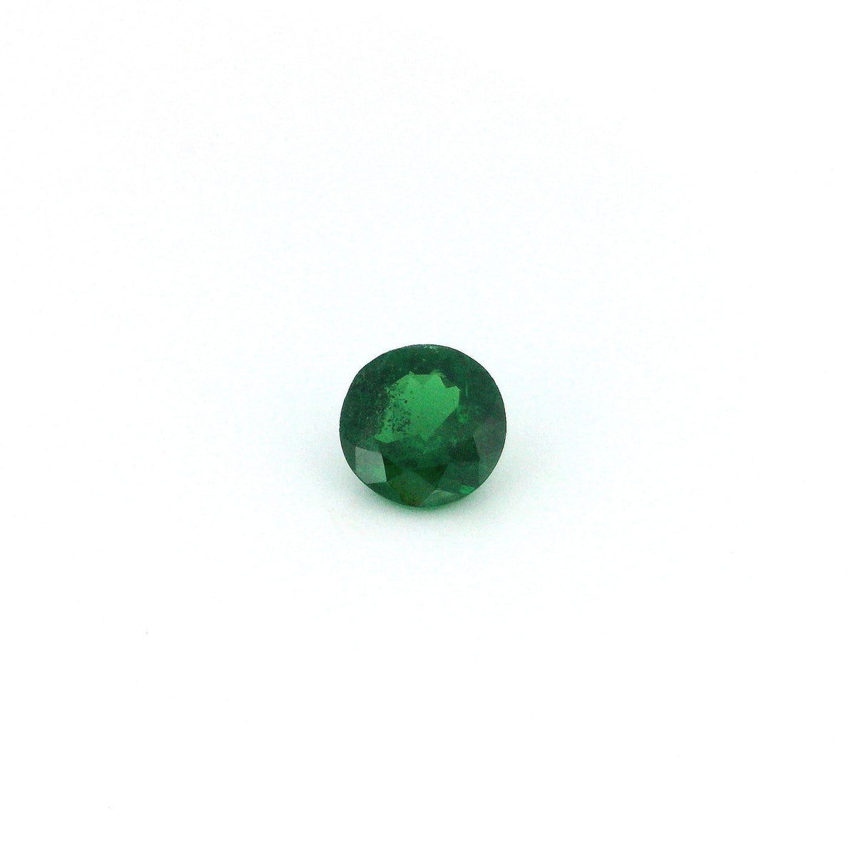 Round Green Garnet 0.56ct loose gemstone
