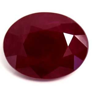 Oval Red Ruby 4.55ct loose gemstone