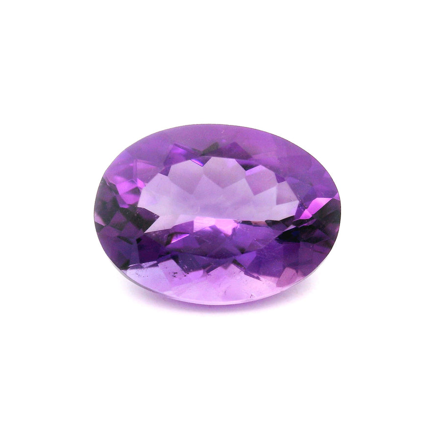 Oval Purple Amethyst 5.5ct loose gemstone