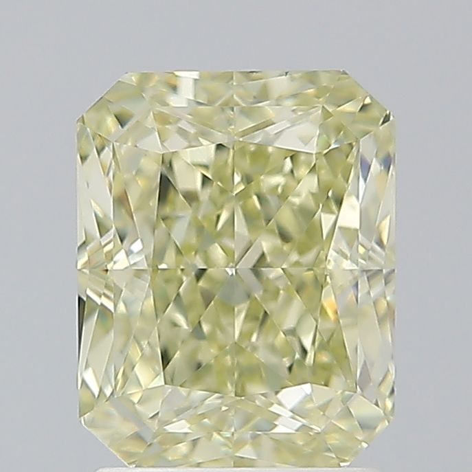 Radiant Fancy Brownish Greenish Yellow Natural Diamond 2.01ct VS1 loose diamond