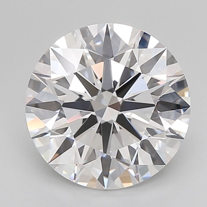 Round Lab-Grown Diamond 3.66ct D FL