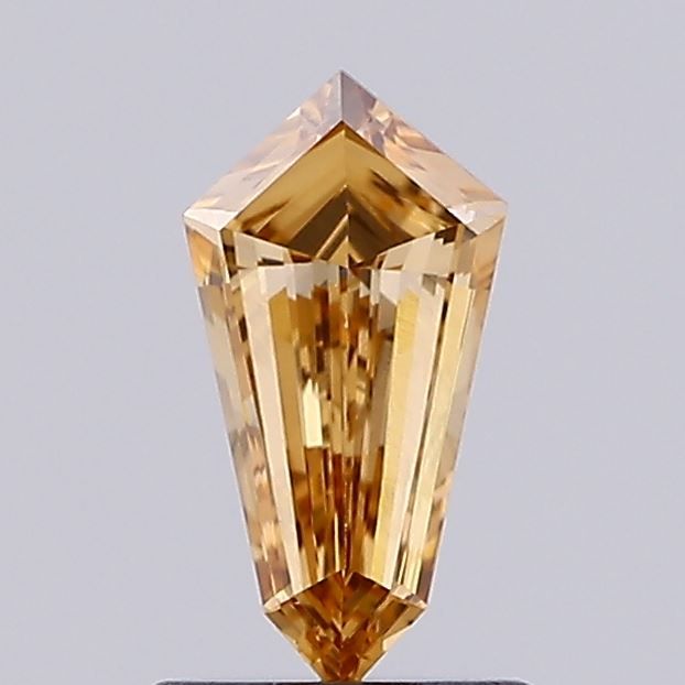 Shield Fancy Brown Lab-grown Diamond 0.67ct VS1 loose diamond