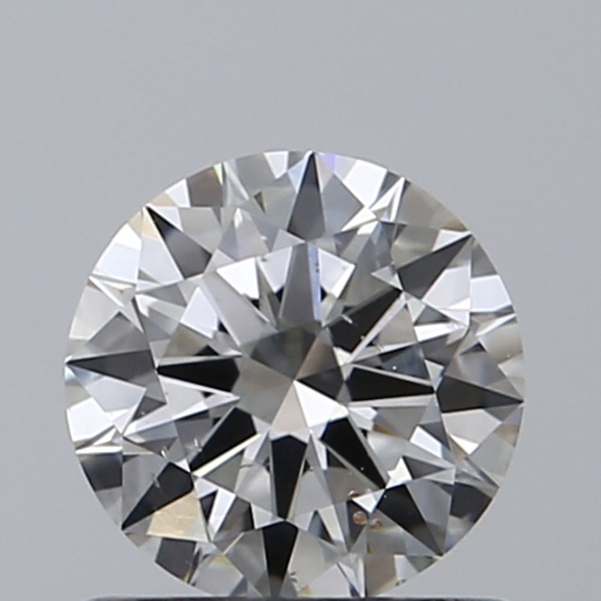 Round Faint Gray Natural Diamond 0.7ct SI1 loose diamond