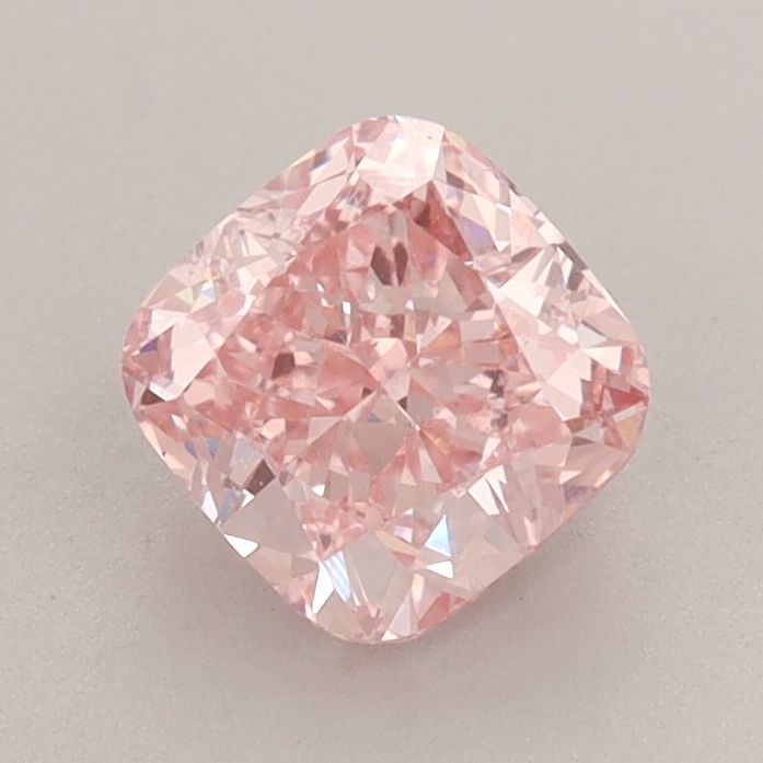 Cushion Fancy Vivid Pink Lab-grown Diamond 1.21ct VS1 loose diamond